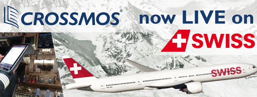 CROSSMOS ELB now Live on SWISS International Air Lines
