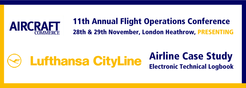 Lufthansa CityLine presents CROSSMOS on the Flight Operations Conference in London